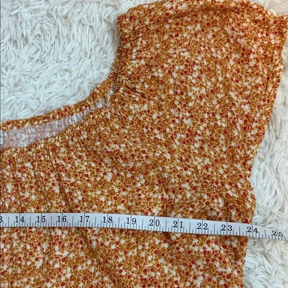 Wonderly Size Large Floral MIDI Dress With Pockets - Picture 7 of 7